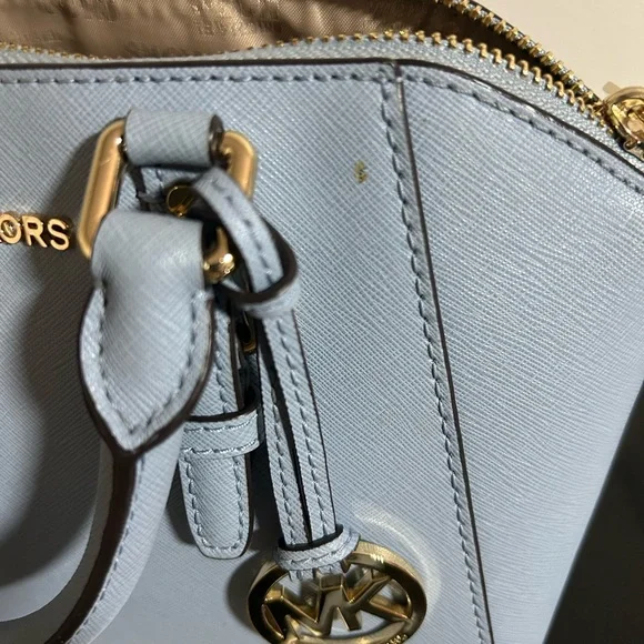 MICHAEL Michael Kors Ciara Saffiano Leather Satchel - Picture 7 of 9